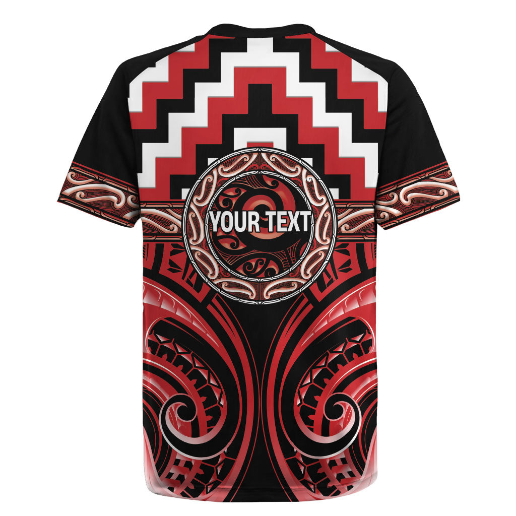 Aotearoa Te Arawa Personalised Rugby Jersey Maori Iwi Poutama Puhoro Tattoo LT14 - Polynesian Pride