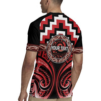 Aotearoa Te Arawa Personalised Rugby Jersey Maori Iwi Poutama Puhoro Tattoo LT14 - Polynesian Pride
