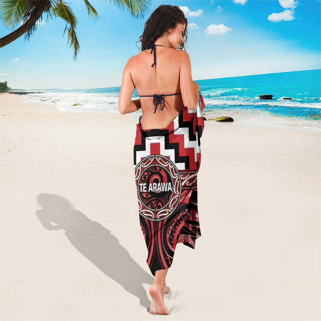 Aotearoa Te Arawa Sarong Maori Iwi Poutama Puhoro Tattoo LT14 - Polynesian Pride