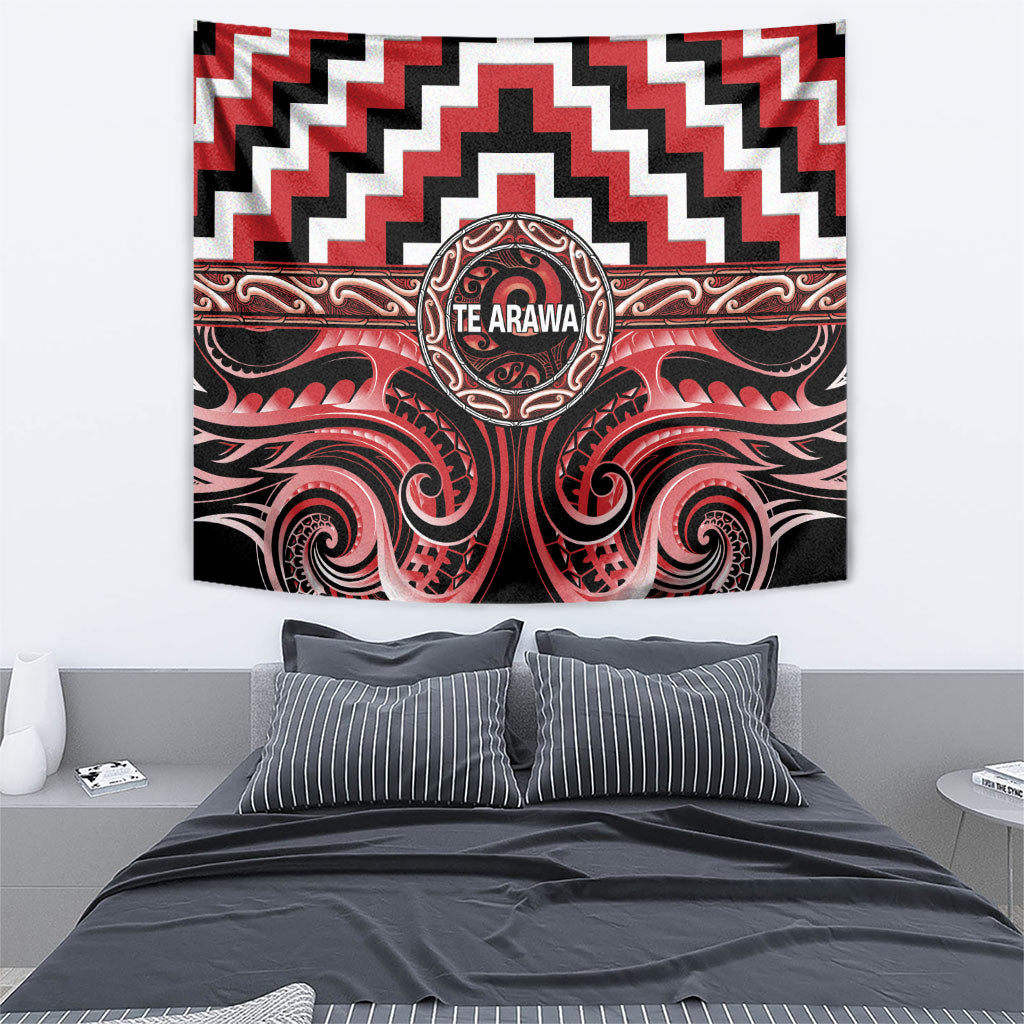 Aotearoa Te Arawa Tapestry Maori Iwi Poutama Puhoro Tattoo LT14 - Polynesian Pride