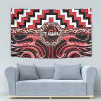 Aotearoa Te Arawa Tapestry Maori Iwi Poutama Puhoro Tattoo LT14 - Polynesian Pride