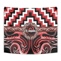 Aotearoa Te Arawa Tapestry Maori Iwi Poutama Puhoro Tattoo LT14 - Polynesian Pride