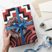 Aotearoa Te Arawa Wrapping Paper Maori Iwi Poutama Puhoro Tattoo LT14 - Polynesian Pride