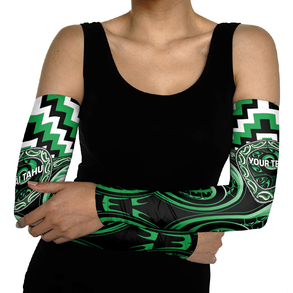 Aotearoa Ngai Tahu Personalised Arm Sleeves Maori Iwi Poutama Puhoro Tattoo LT14 - Polynesian Pride