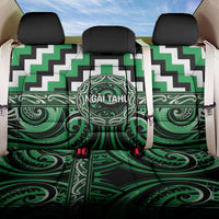 Aotearoa Ngai Tahu Back Car Seat Cover Maori Iwi Poutama Puhoro Tattoo LT14 One Size Green - Polynesian Pride