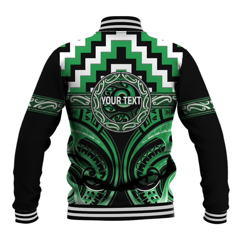 Aotearoa Ngai Tahu Personalised Baseball Jacket Maori Iwi Poutama Puhoro Tattoo LT14 - Polynesian Pride