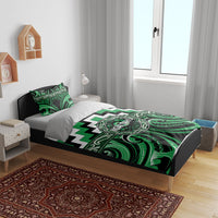 Aotearoa Ngai Tahu Bedding Set Maori Iwi Poutama Puhoro Tattoo LT14 - Polynesian Pride