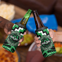 Aotearoa Ngai Tahu Personalised 4 in 1 Can Cooler Tumbler Maori Iwi Poutama Puhoro Tattoo LT14 - Polynesian Pride