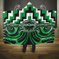 Aotearoa Ngai Tahu Hooded Blanket Maori Iwi Poutama Puhoro Tattoo LT14 - Polynesian Pride