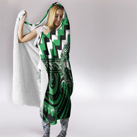 Aotearoa Ngai Tahu Hooded Blanket Maori Iwi Poutama Puhoro Tattoo LT14 - Polynesian Pride
