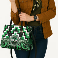 Aotearoa Ngai Tahu Leather Bag Maori Iwi Poutama Puhoro Tattoo LT14 - Polynesian Pride