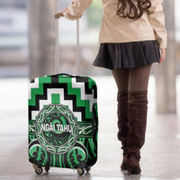 Aotearoa Ngai Tahu Luggage Cover Maori Iwi Poutama Puhoro Tattoo LT14 - Polynesian Pride