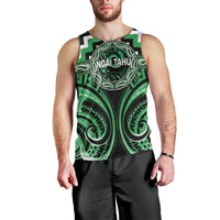 Aotearoa Ngai Tahu Personalised Men Tank Top Maori Iwi Poutama Puhoro Tattoo LT14 - Polynesian Pride