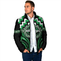 Aotearoa Ngai Tahu Personalised Padded Jacket Maori Iwi Poutama Puhoro Tattoo LT14 - Polynesian Pride