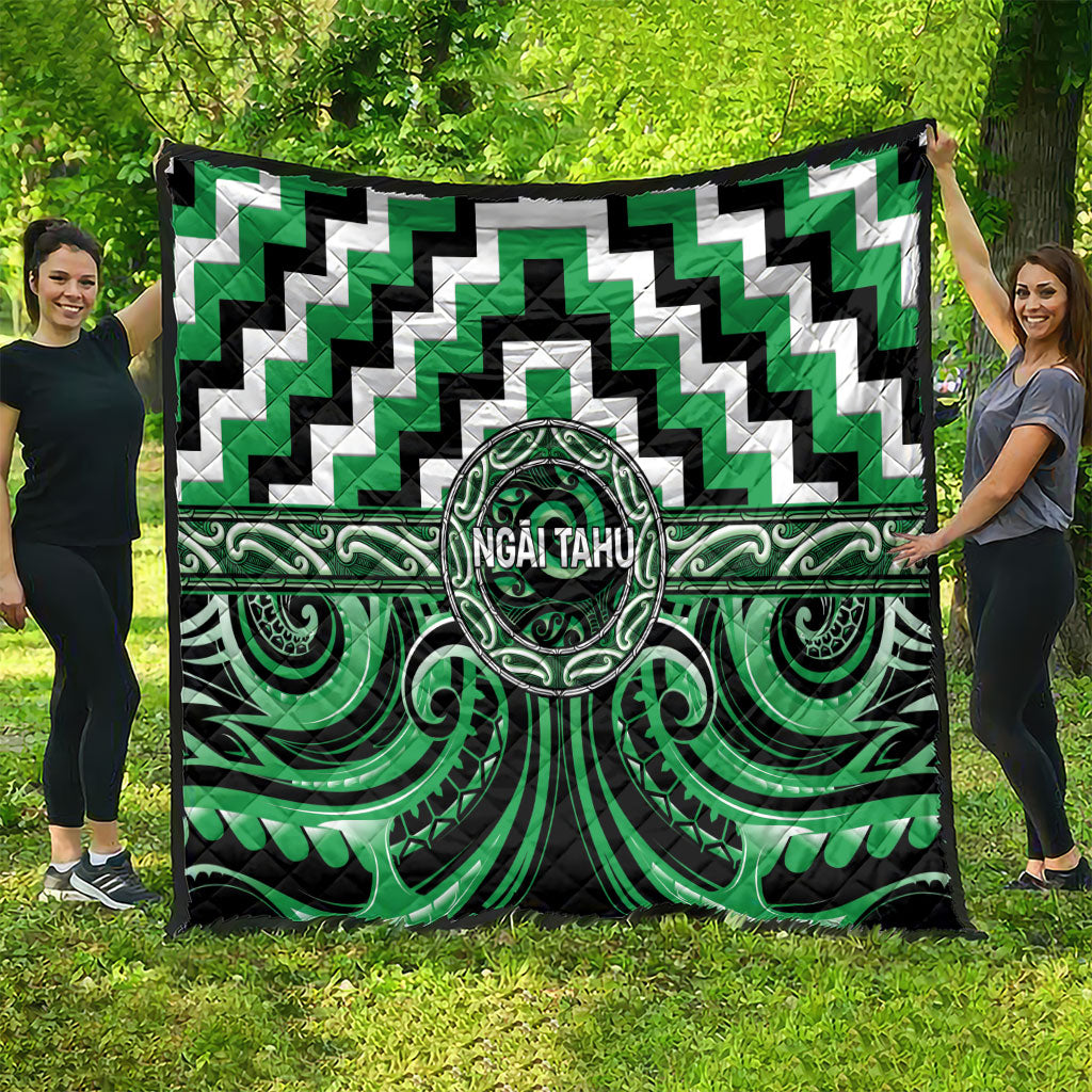 Aotearoa Ngai Tahu Quilt Maori Iwi Poutama Puhoro Tattoo LT14 - Polynesian Pride