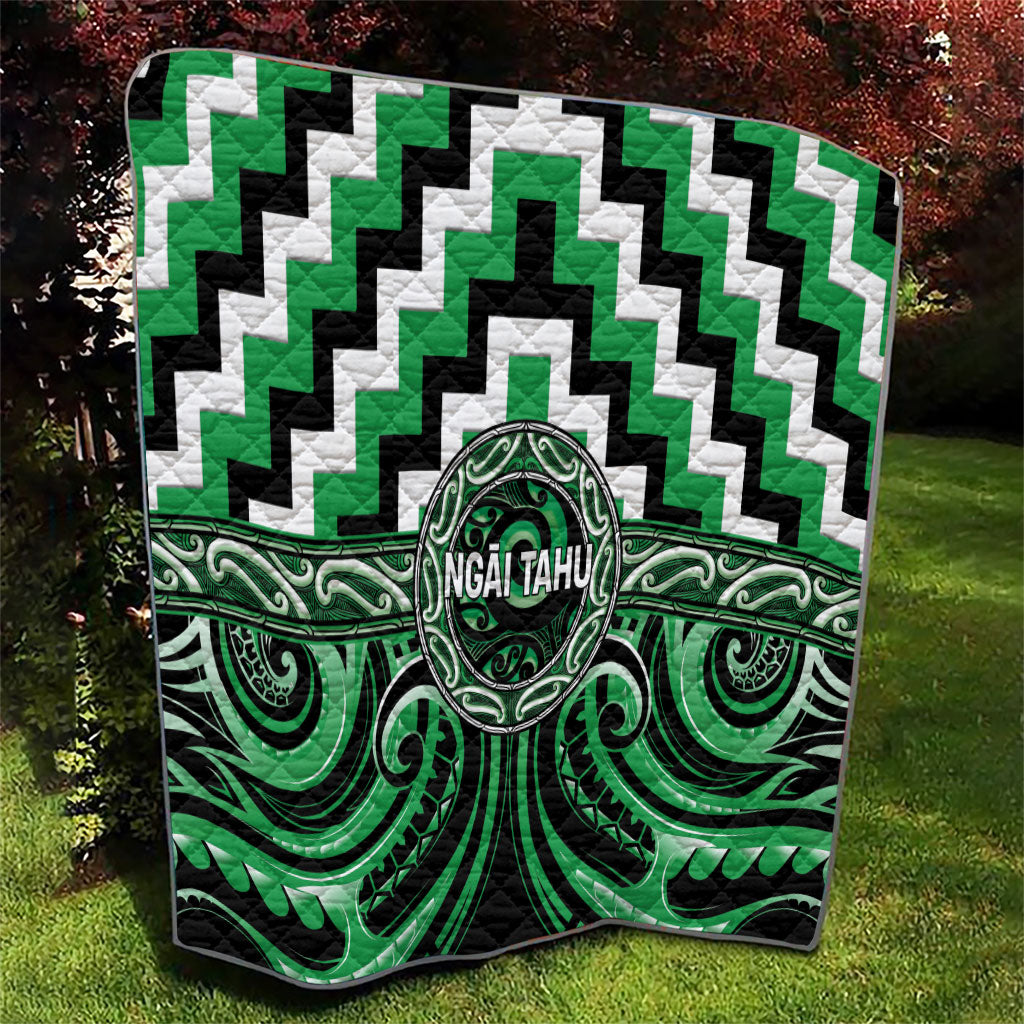 Aotearoa Ngai Tahu Quilt Maori Iwi Poutama Puhoro Tattoo LT14 - Polynesian Pride