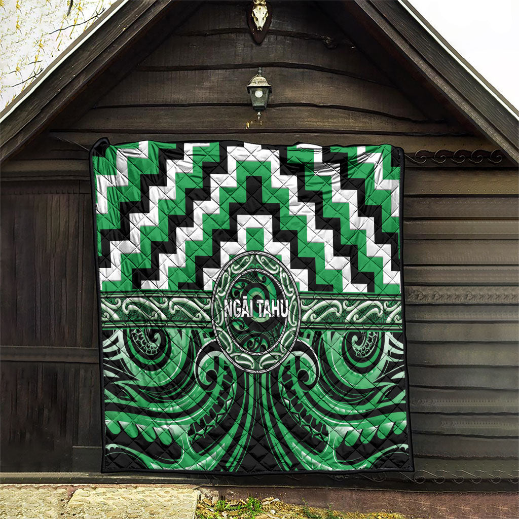 Aotearoa Ngai Tahu Quilt Maori Iwi Poutama Puhoro Tattoo LT14 - Polynesian Pride