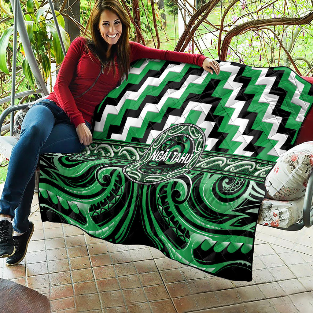 Aotearoa Ngai Tahu Quilt Maori Iwi Poutama Puhoro Tattoo LT14 - Polynesian Pride