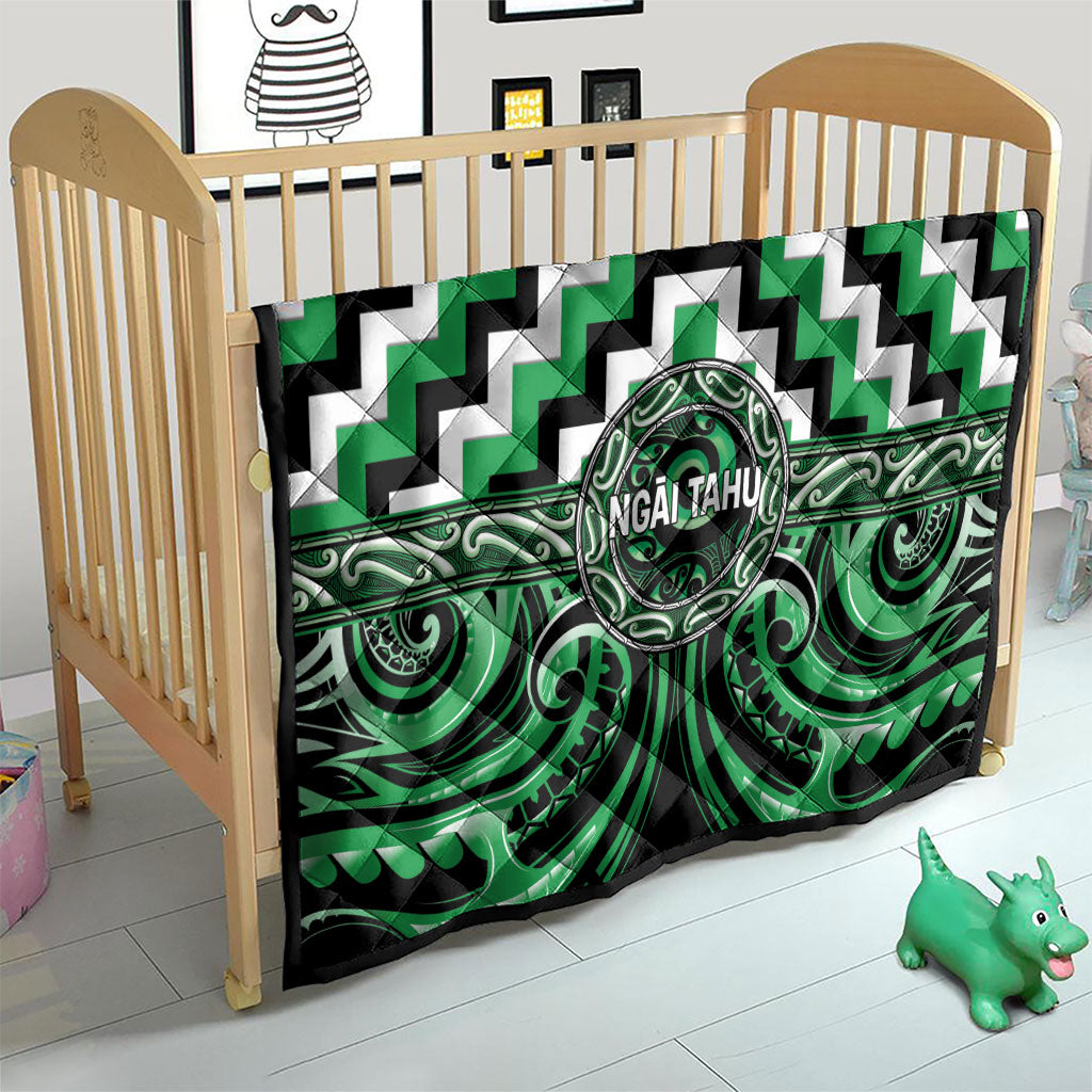 Aotearoa Ngai Tahu Quilt Maori Iwi Poutama Puhoro Tattoo LT14 - Polynesian Pride