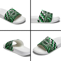 Aotearoa Ngai Tahu Slide Sandals Maori Iwi Poutama Puhoro Tattoo LT14 - Polynesian Pride