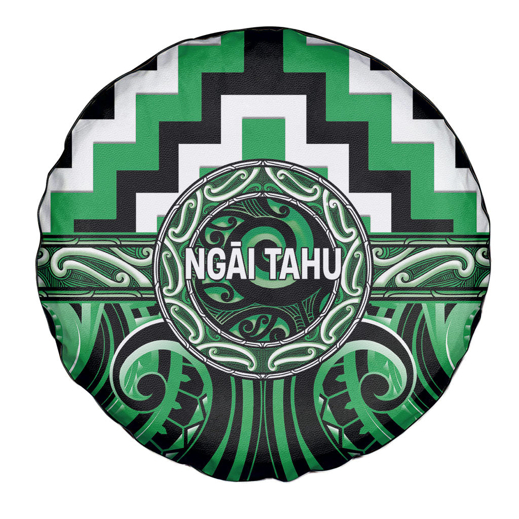Aotearoa Ngai Tahu Spare Tire Cover Maori Iwi Poutama Puhoro Tattoo LT14 - Polynesian Pride
