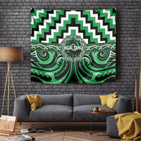 Aotearoa Ngai Tahu Tapestry Maori Iwi Poutama Puhoro Tattoo LT14 Green - Polynesian Pride