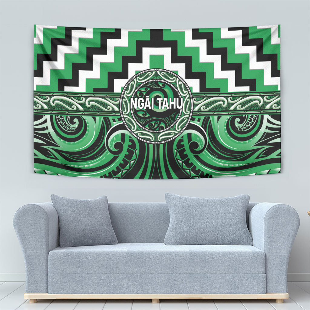 Aotearoa Ngai Tahu Tapestry Maori Iwi Poutama Puhoro Tattoo LT14 - Polynesian Pride