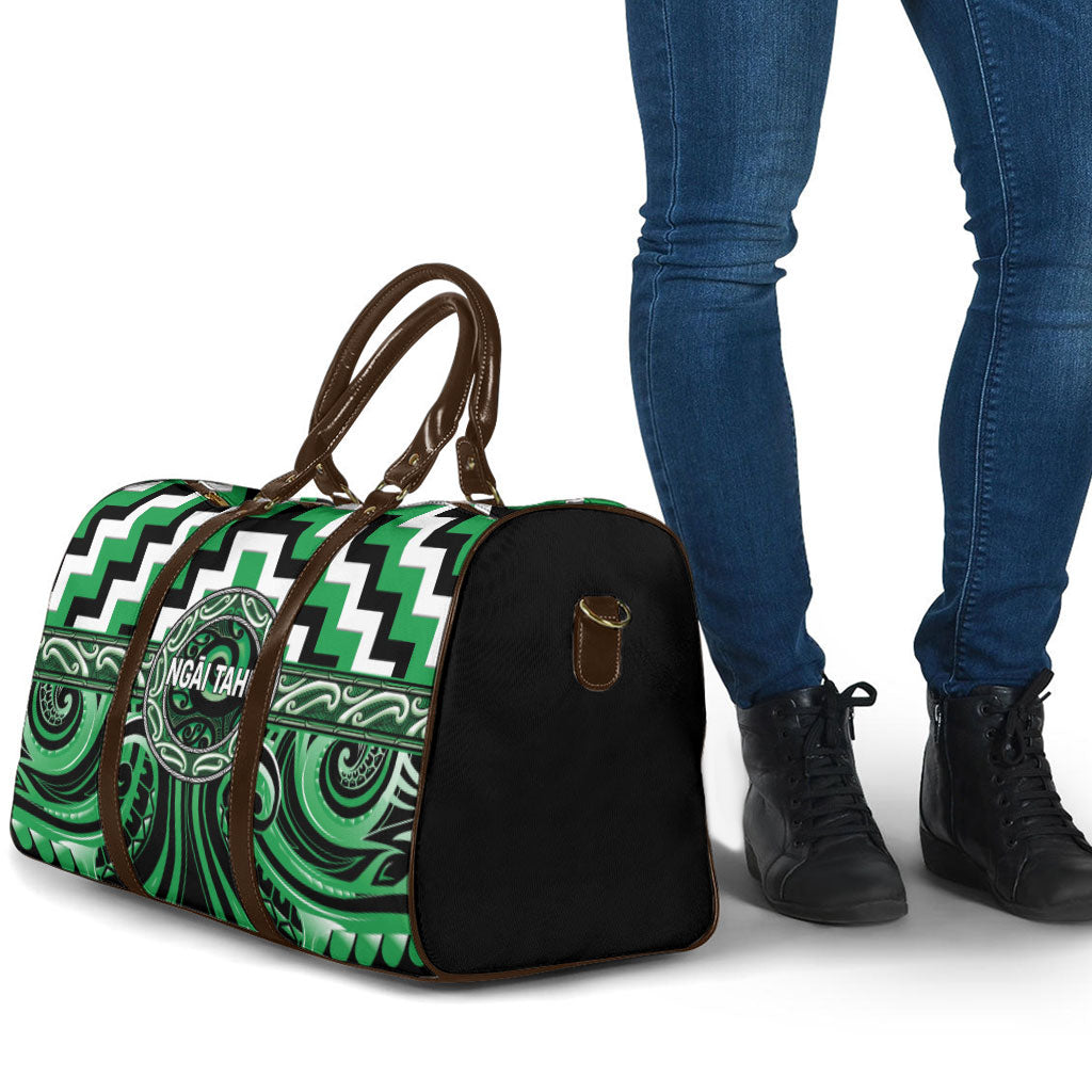 Aotearoa Ngai Tahu Travel Bag Maori Iwi Poutama Puhoro Tattoo LT14 - Polynesian Pride