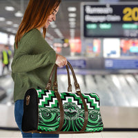 Aotearoa Ngai Tahu Travel Bag Maori Iwi Poutama Puhoro Tattoo LT14 - Polynesian Pride