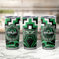 Aotearoa Ngai Tahu Personalised Tumbler Cup Maori Iwi Poutama Puhoro Tattoo LT14 - Polynesian Pride
