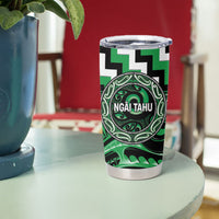 Aotearoa Ngai Tahu Personalised Tumbler Cup Maori Iwi Poutama Puhoro Tattoo LT14 - Polynesian Pride