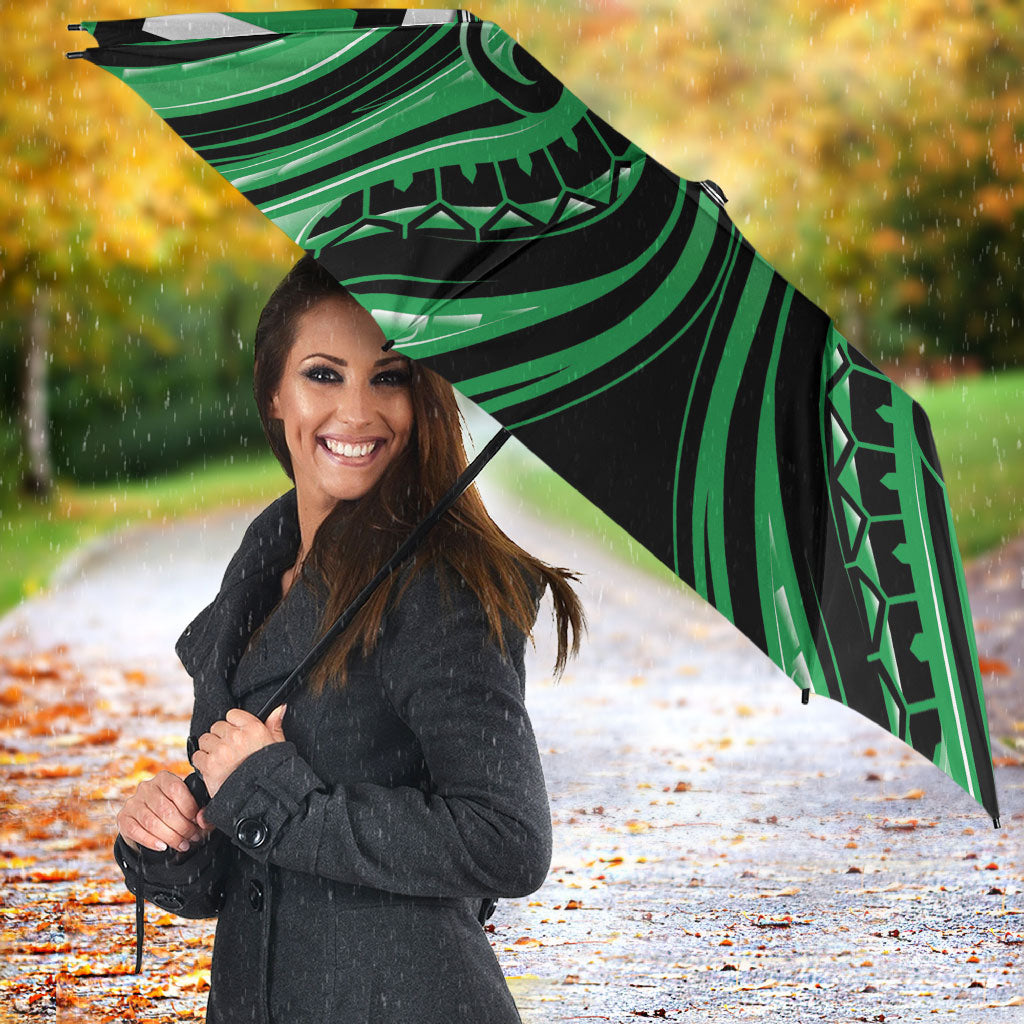 Aotearoa Ngai Tahu Umbrella Maori Iwi Poutama Puhoro Tattoo LT14 - Polynesian Pride