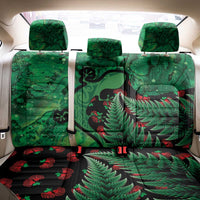 New Zealand Gecko Christmas Back Car Seat Cover Meri Kirihimete Paua Shell Mix Pohutukawa LT14 - Polynesian Pride