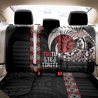 Aotearoa Toitu Te Tiriti Back Car Seat Cover Honour The Treaty Maori Haka LT14 - Polynesian Pride