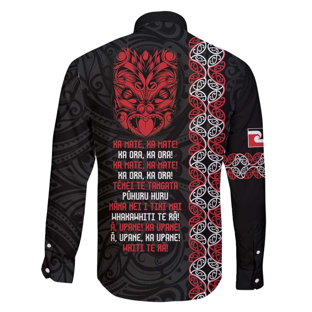 Aotearoa Toitu Te Tiriti Family Matching Long Sleeve Bodycon Dress and Hawaiian Shirt Honour The Treaty Maori Haka LT14 - Polynesian Pride