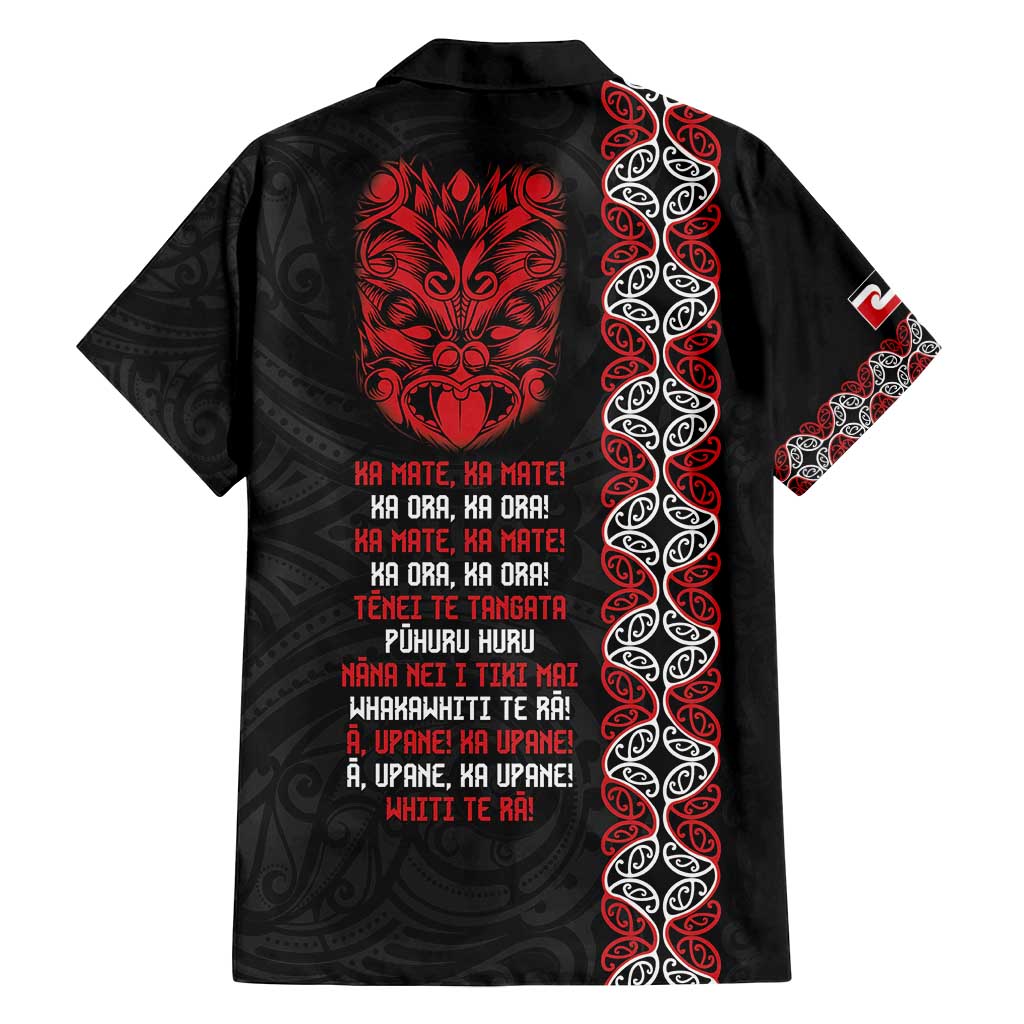 Aotearoa Toitu Te Tiriti Family Matching Off Shoulder Short Dress and Hawaiian Shirt Honour The Treaty Maori Haka LT14 - Polynesian Pride