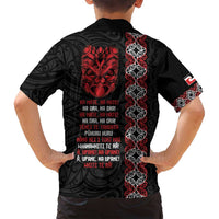 Aotearoa Toitu Te Tiriti Family Matching Puletasi and Hawaiian Shirt Honour The Treaty Maori Haka LT14 - Polynesian Pride