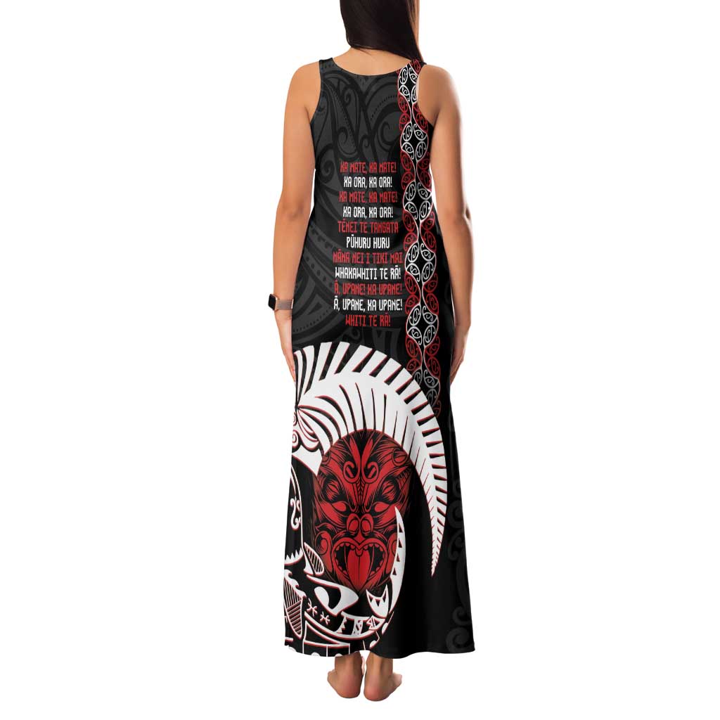 Aotearoa Toitu Te Tiriti Family Matching Tank Maxi Dress and Hawaiian Shirt Honour The Treaty Maori Haka LT14 - Polynesian Pride
