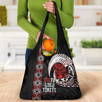 Aotearoa Toitu Te Tiriti Grocery Bag Honour The Treaty Maori Haka LT14 - Polynesian Pride