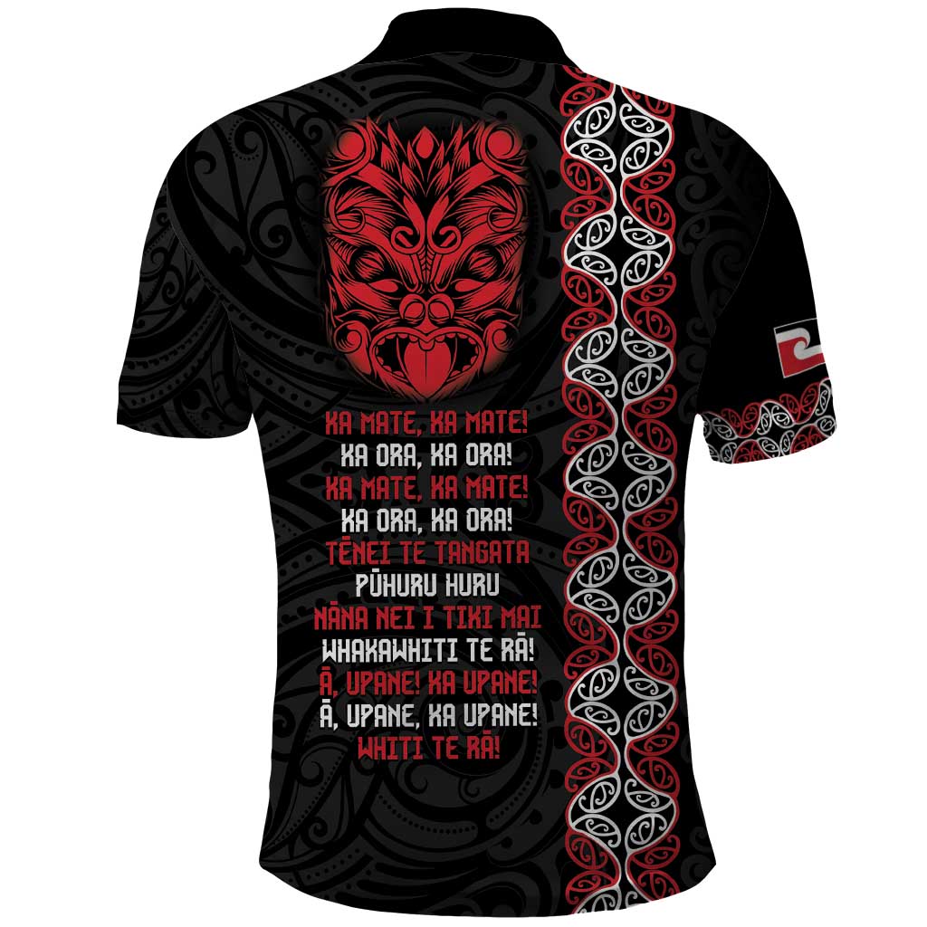 Aotearoa Toitu Te Tiriti Polo Shirt Honour The Treaty Maori Haka