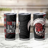 Aotearoa Toitu Te Tiriti Tumbler Cup Honour The Treaty Maori Haka LT14 - Polynesian Pride