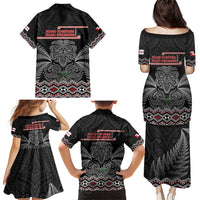 Aotearoa Toitu Te Tiriti Family Matching Puletasi and Hawaiian Shirt Stand Together! Stand Stronger! - NZ Tiki LT14 - Polynesian Pride