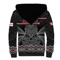 Aotearoa Toitu Te Tiriti Sherpa Hoodie Stand Together! Stand Stronger! - NZ Tiki LT14 - Polynesian Pride