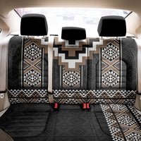 Brown Taniko Aotearoa Back Car Seat Cover Niho Taniwha Mix Poutama LT14