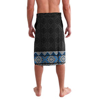 Blue Taniko Aotearoa Lavalava Niho Taniwha Mix Poutama LT14