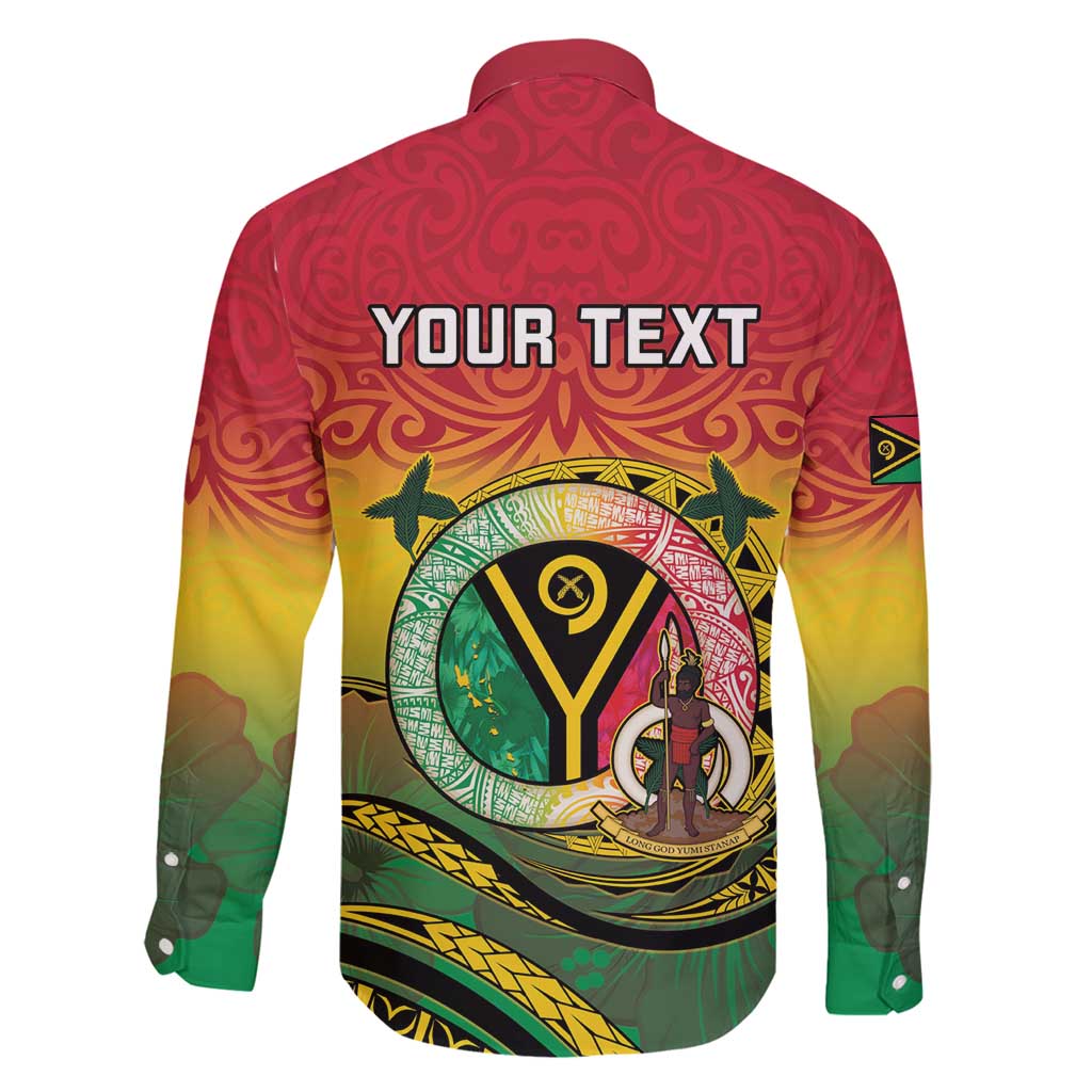 Personalised Vanuatu Family Matching Mermaid Dress and Hawaiian Shirt Yumi 45th Hapi Independens Dei - Reggae Version LT14
