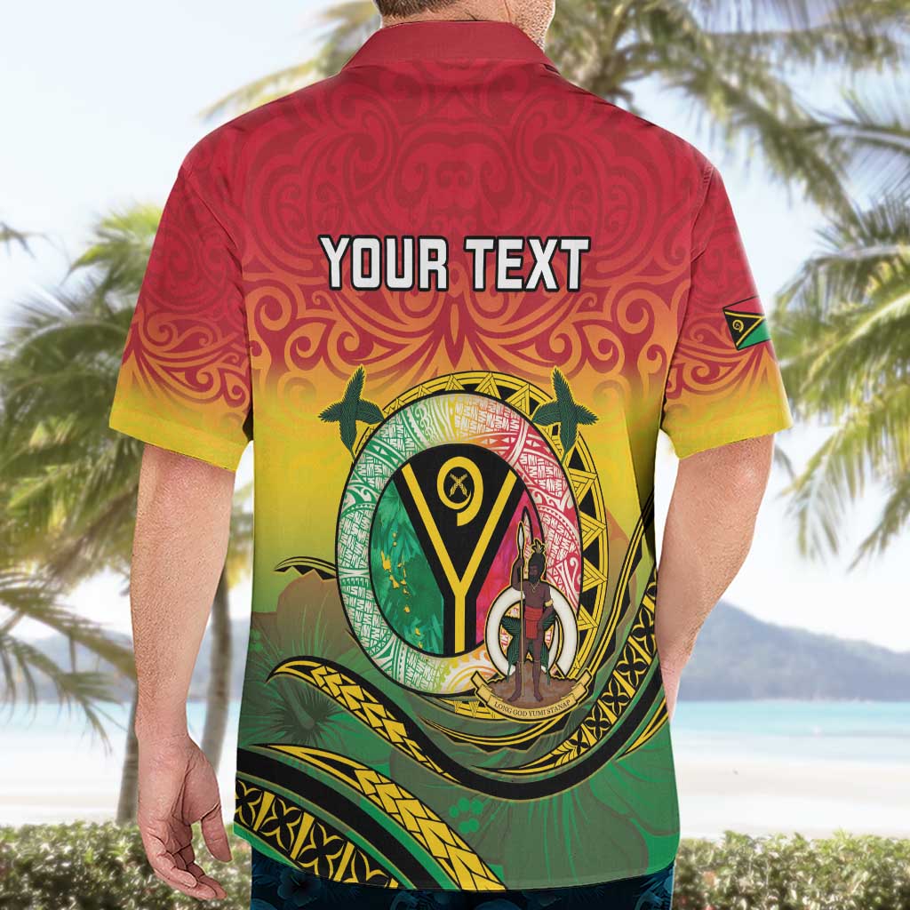 Personalised Vanuatu Hawaiian Shirt Yumi 45th Hapi Independens Dei - Reggae Version LT14
