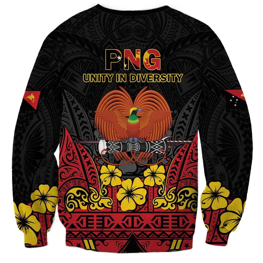 Papua New Guinea Independence Day Sweatshirt PNG Bird of Paradise 50th Anniversary LT14 - Polynesian Pride