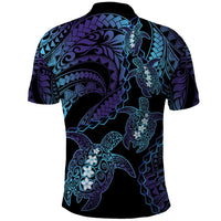 Polynesia Sea Turtle Day Polo Shirt Tribal Honu Plumeria Polynesian Pattern LT14 - Polynesian Pride