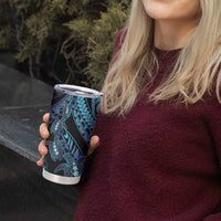 Polynesia Sea Turtle Day Tumbler Cup Tribal Honu Plumeria Polynesian Pattern